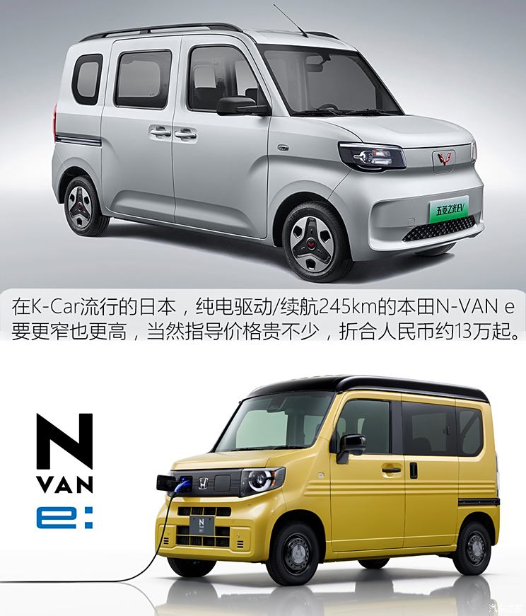4.78-5.08万 五菱之光EV上市！中国人的K-Car主打一个触手可得
